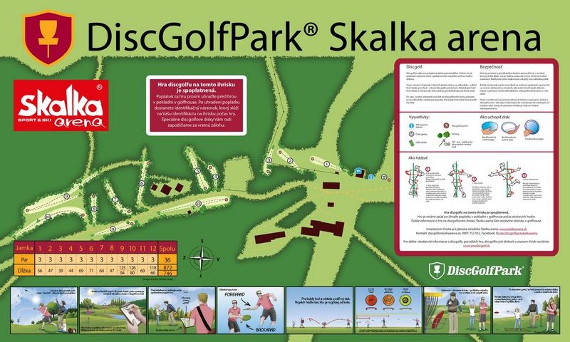 mapa diskgolf